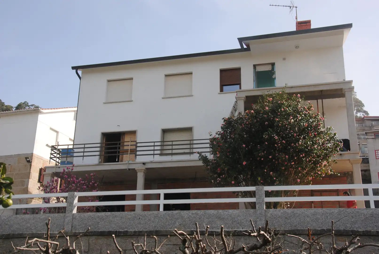 Exterior view of Houses for rent in Sanxenxo  with Private garden, Parquet flooring and Terrace