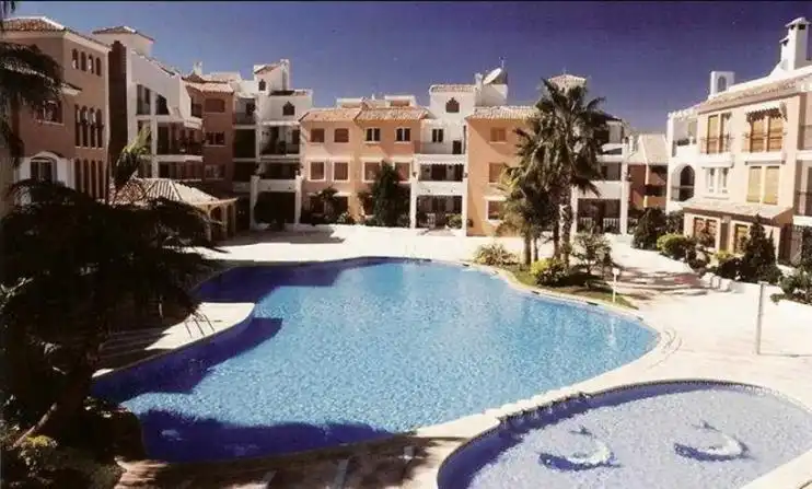 Schwimmbecken von Wohnung zum Verkauf in Mazarrón mit Klimaanlage, Balkon und Gemeinschaftspool