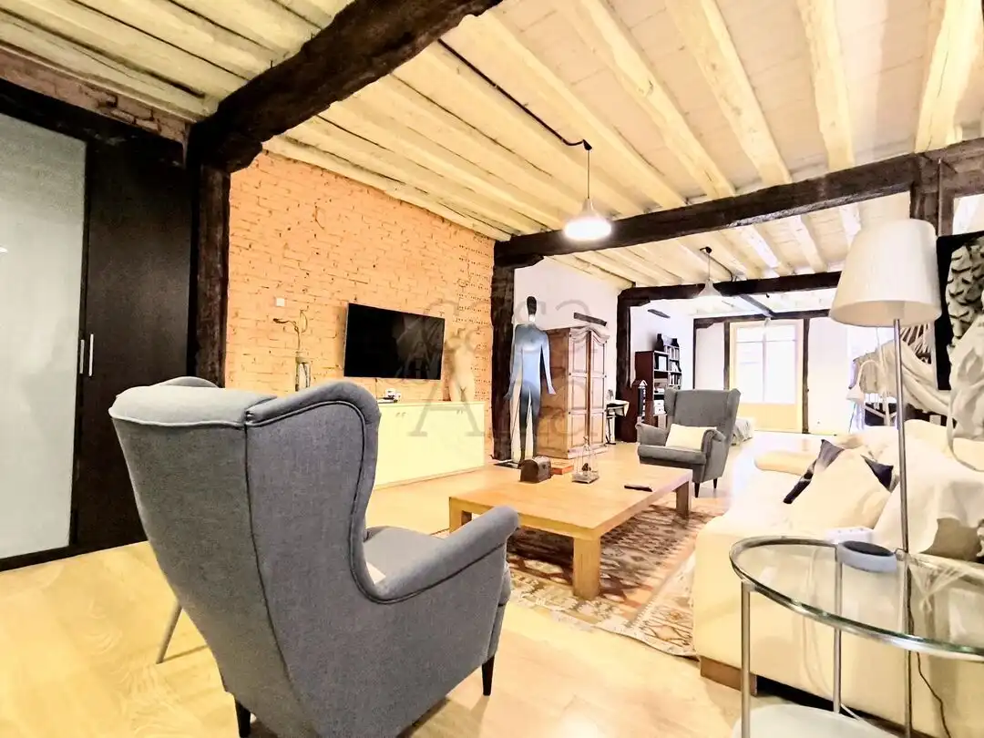 Sala de estar de Piso en venta en Bilbao  con Calefacción, Terraza y Balcón