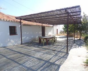 Terrassa de Finca rústica en venda en Frigiliana amb Jardí privat i Moblat