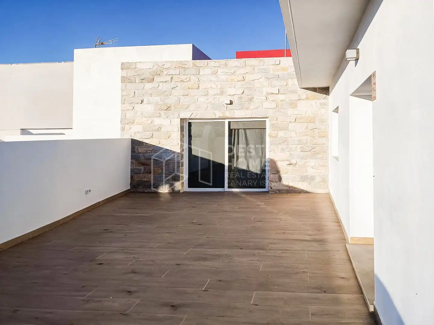 Terrassa de Casa adosada en venda en Tuineje amb Aire condicionat i Jardí privat