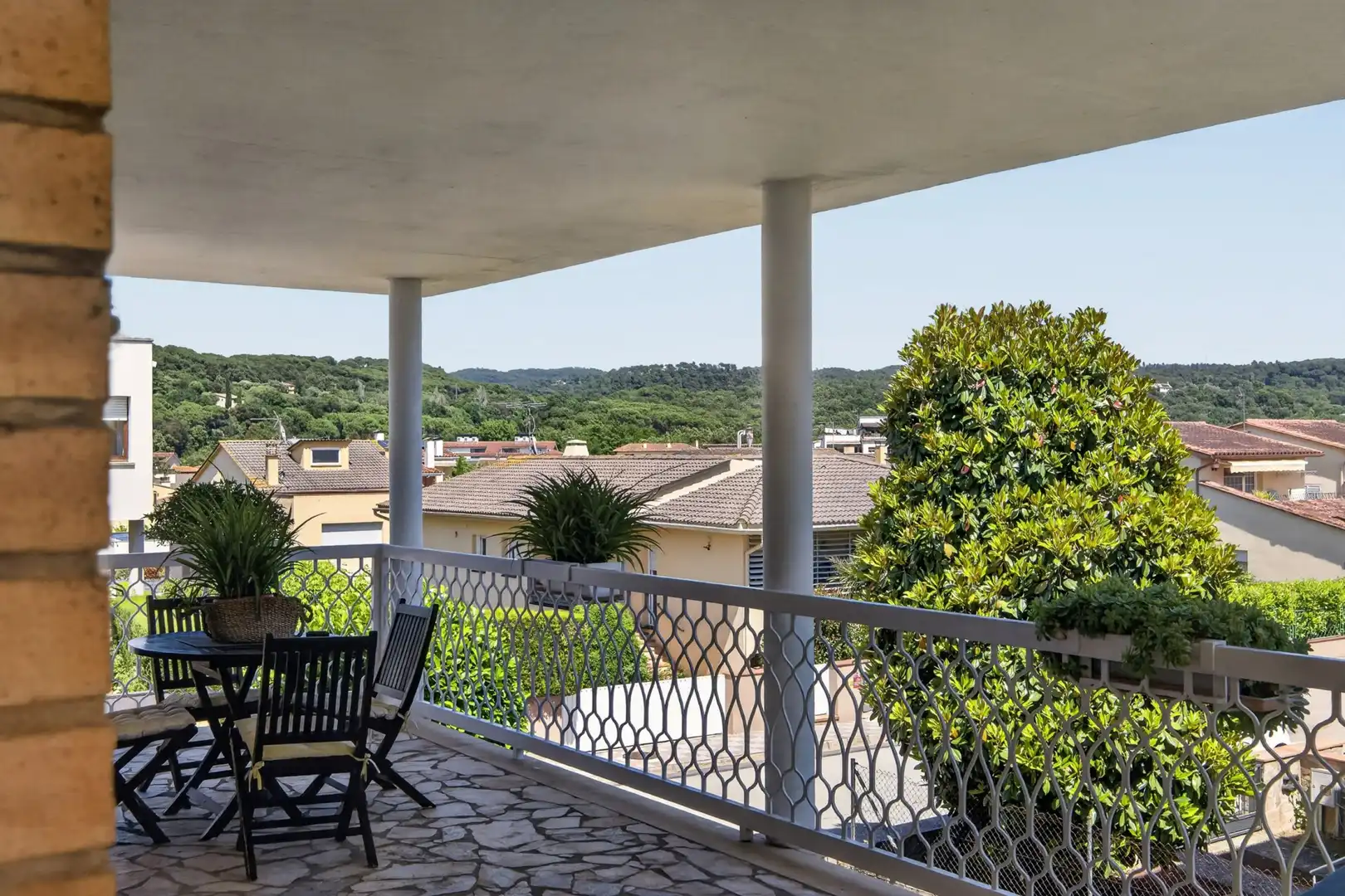 Terrasse von Haus oder Chalet zum Verkauf in Quart mit Klimaanlage, Heizung und Abstellraum