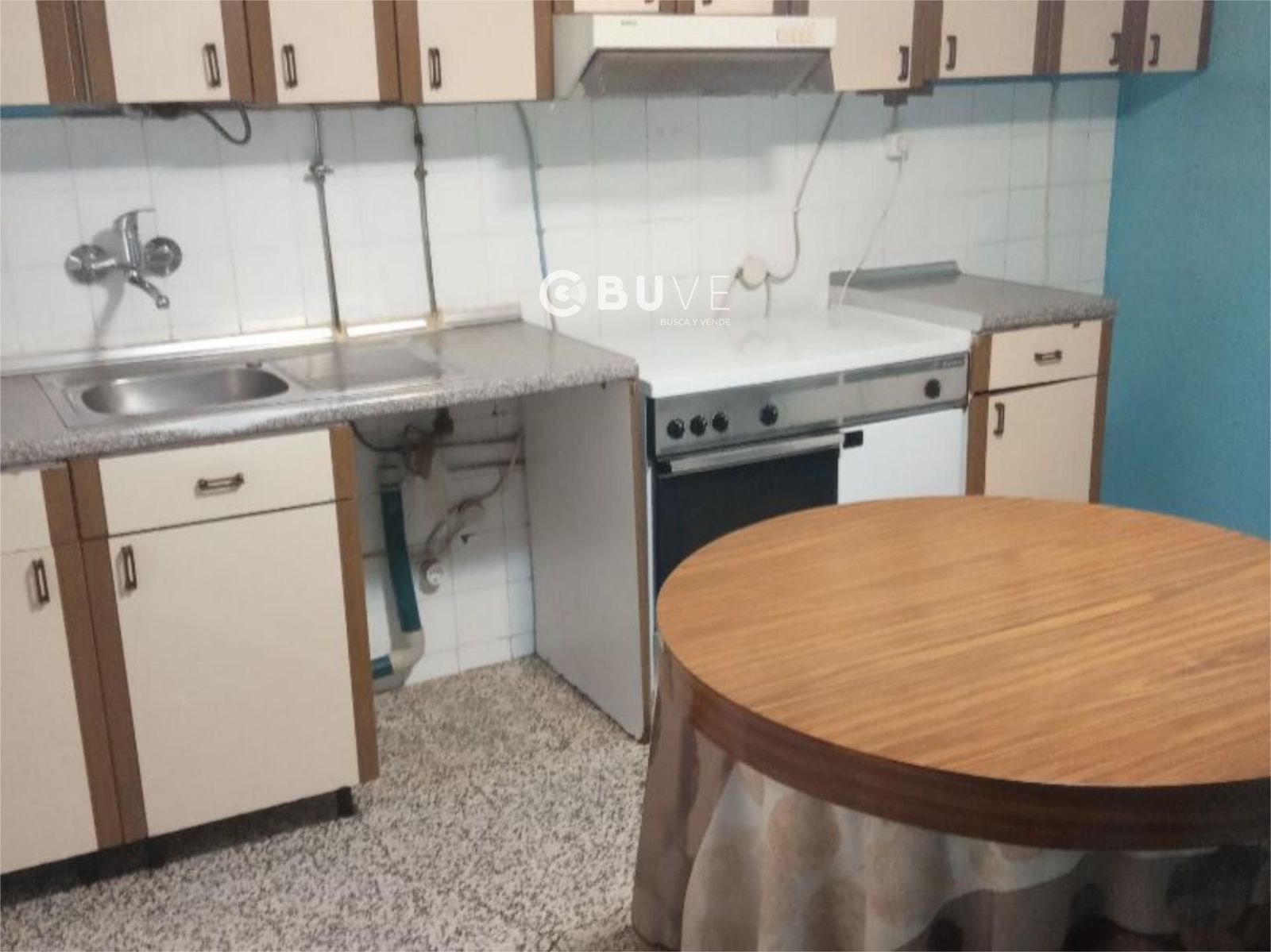 Cuina de Casa o xalet en venda en Alpartir amb Traster i Moblat