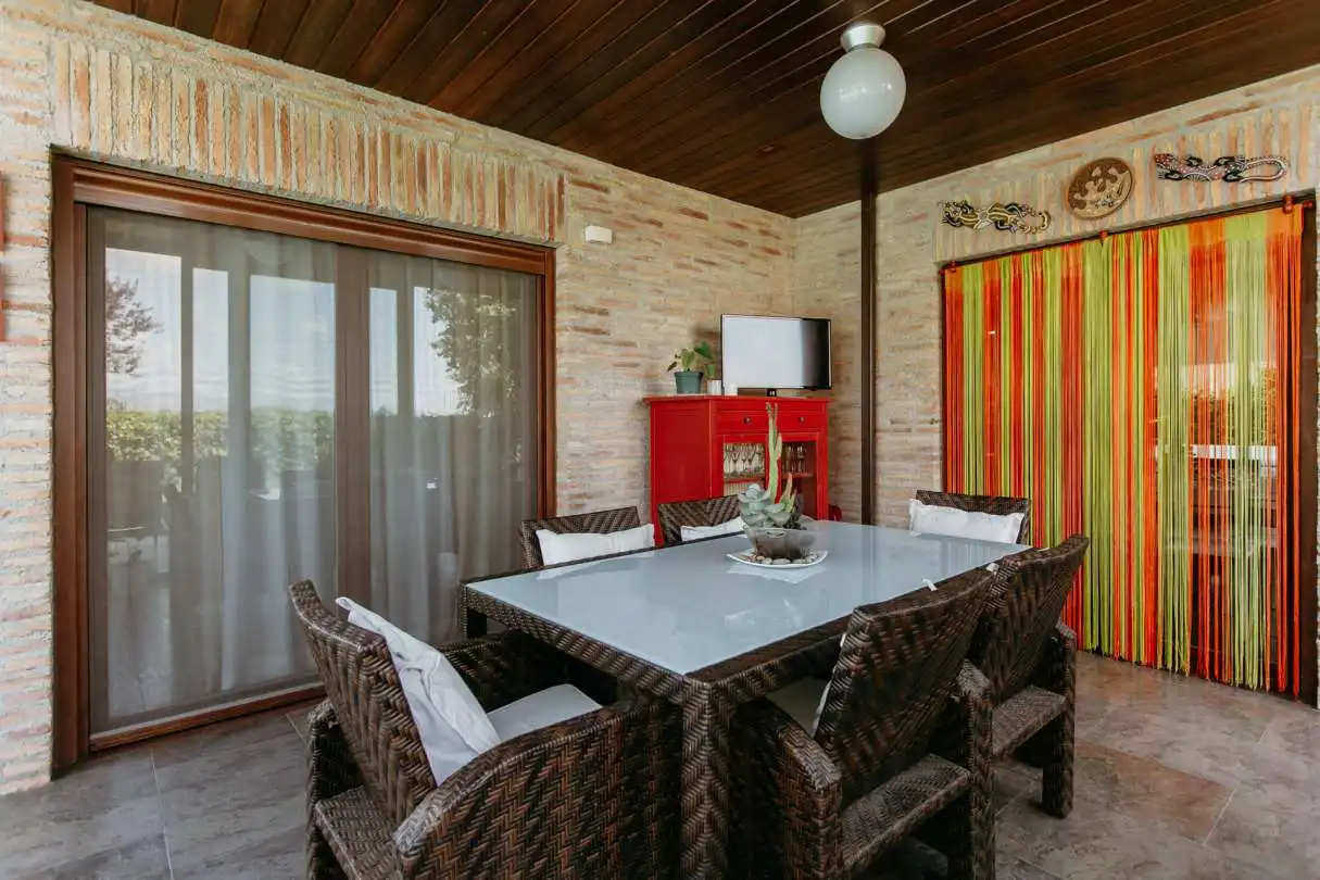 Terrassa de Casa o xalet en venda en Banastás amb Aire condicionat, Calefacció i Jardí privat