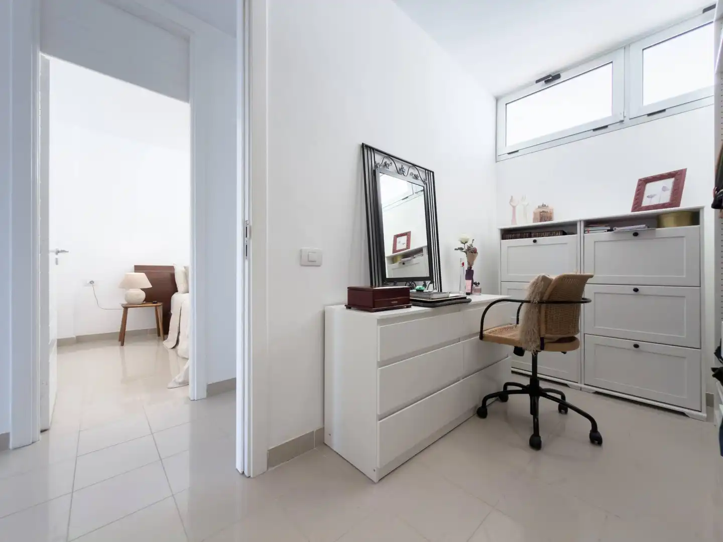 Dormitori de Apartament en venda en San Cristóbal de la Laguna amb Jardí privat, Terrassa i Piscina comunitària