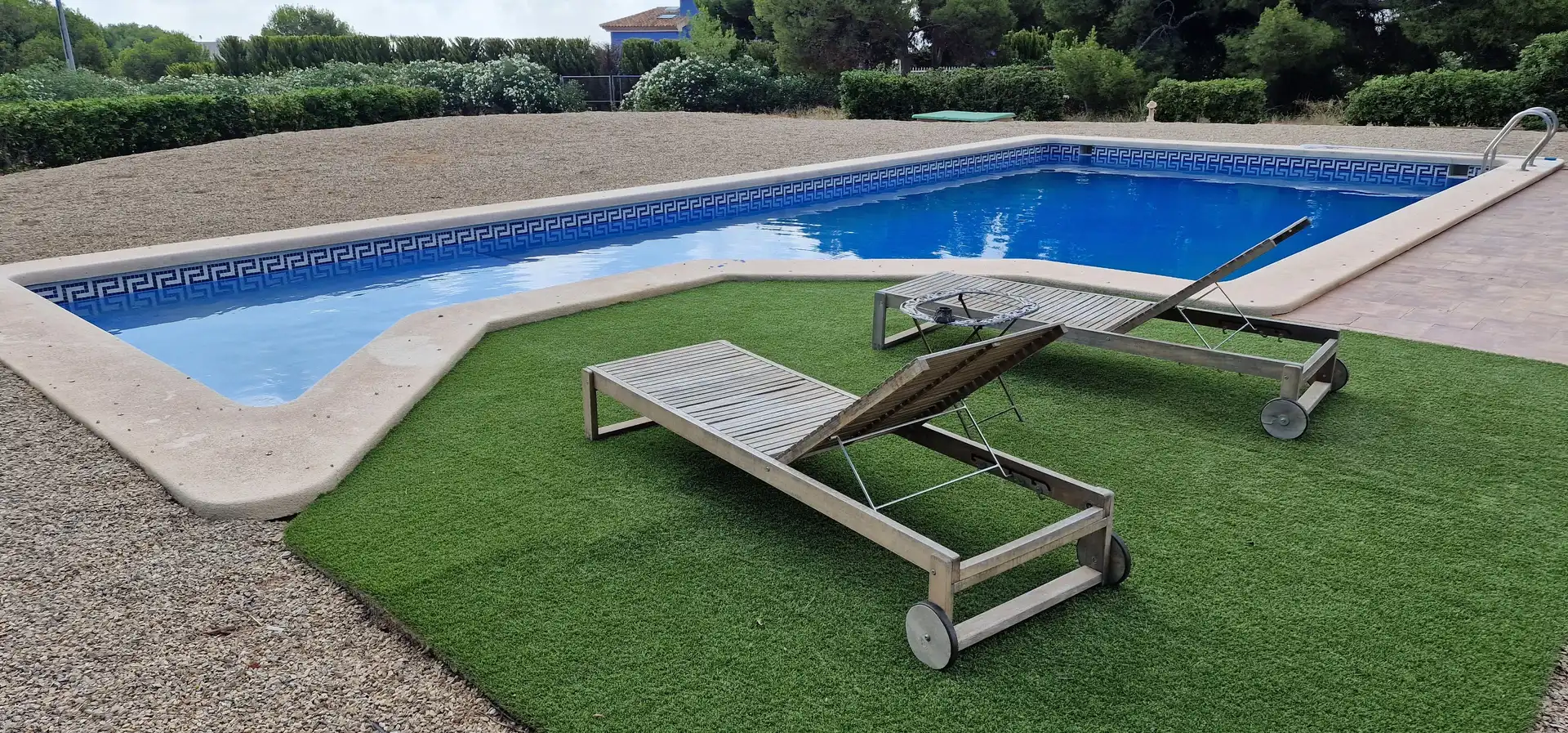 Schwimmbecken von Haus oder Chalet zum Verkauf in Totana mit Heizung, Privatgarten und Terrasse