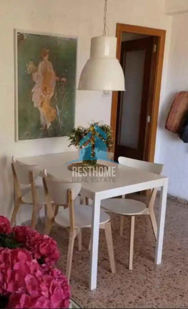 Dining room of Flat for rent in Tavernes de la Valldigna  with Air Conditioner, Heating and Terrace