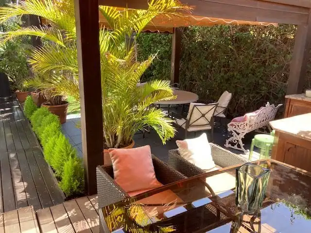 Terrassa de Casa o xalet en venda en Roquetas de Mar amb Aire condicionat, Calefacció i Jardí privat
