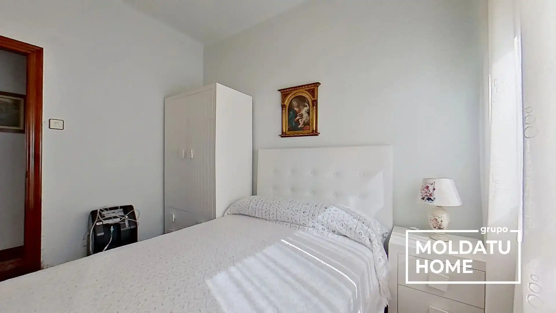 Bedroom of Flat for sale in Bilbao   with Heating and Furnished