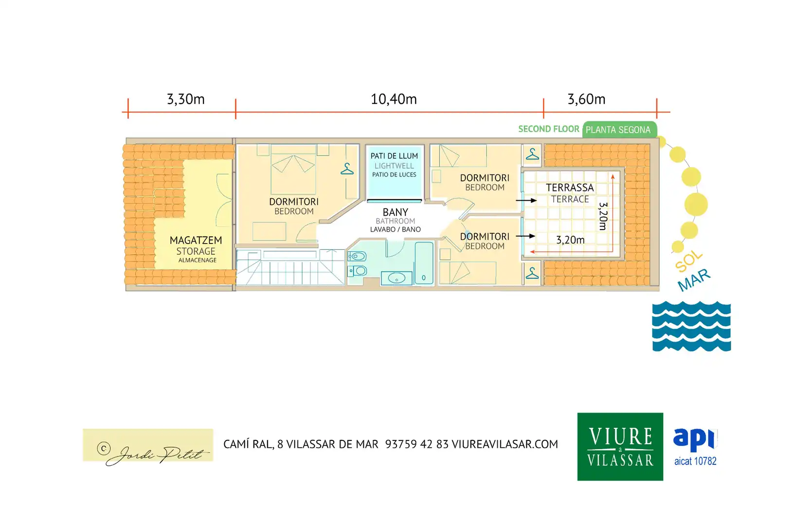 Maison mitoyenne avec terrasse à vendre à Veral d'Ocata, imagen 55