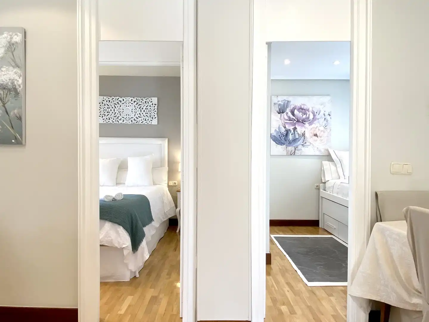 Schlafzimmer von Dachboden zur Miete in Donostia - San Sebastián  mit Terrasse, Möbliert und Waschmaschine