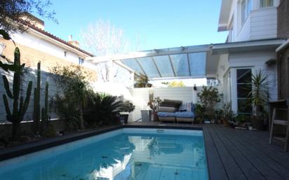 Piscina de Casa o xalet en venda en Sant Quirze del Vallès amb Calefacció, Jardí privat i Parquet