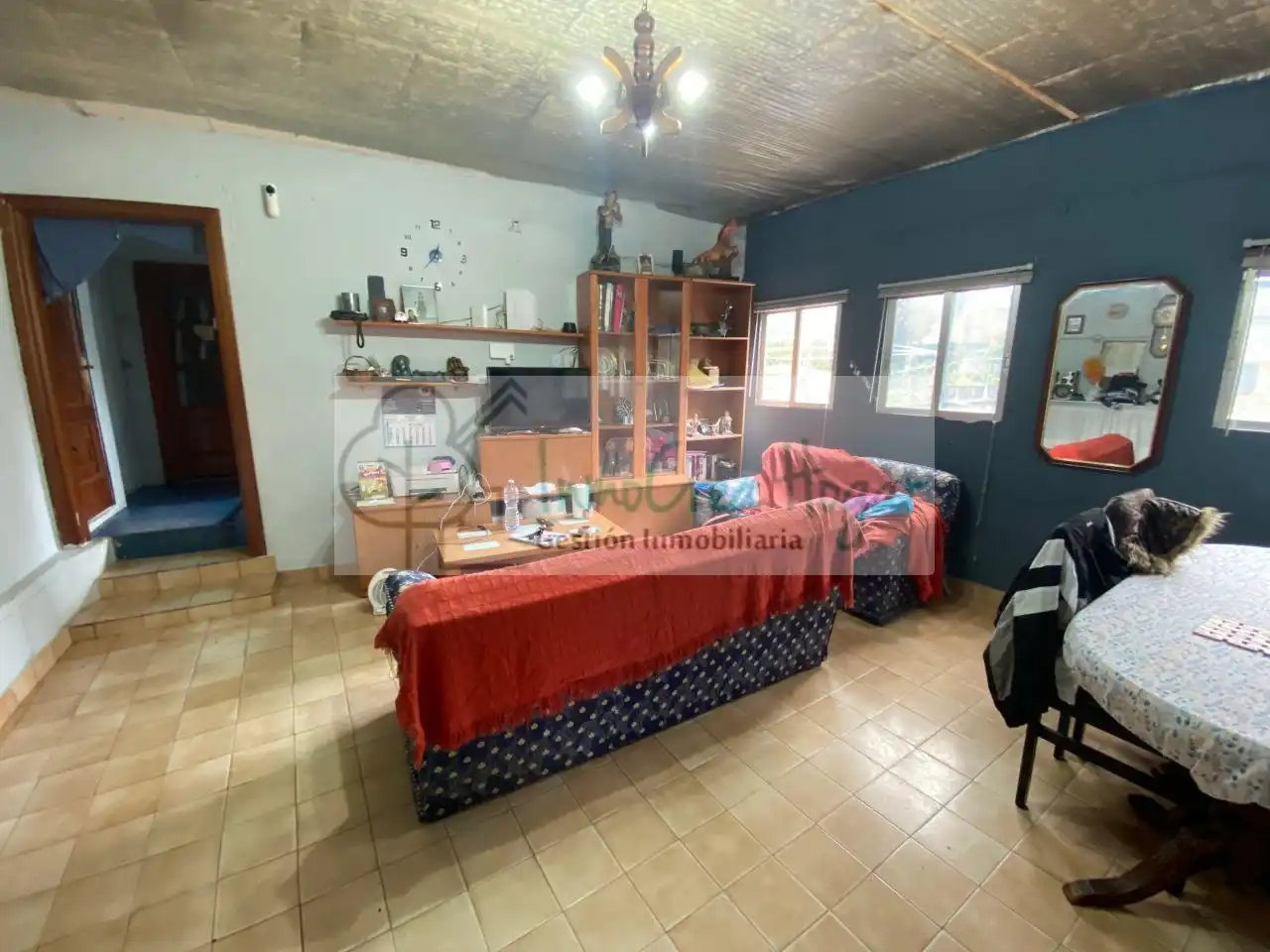 Wohnzimmer von Einfamilien-Reihenhaus zum Verkauf in Vigo  mit Heizung, Terrasse und Abstellraum