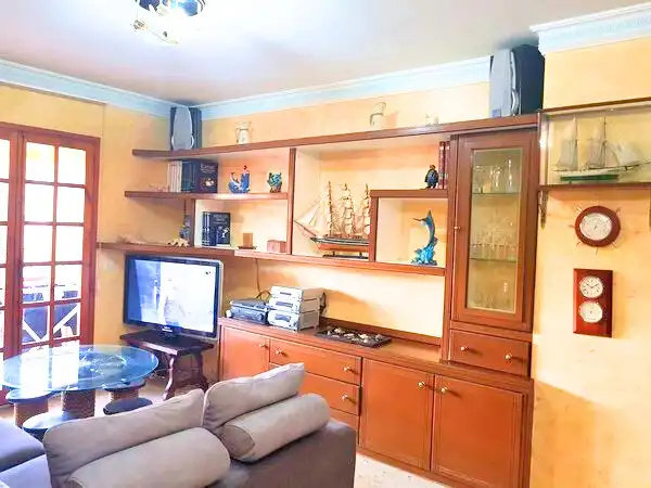 Wohnzimmer von Wohnung zum Verkauf in Alboraya mit Klimaanlage, Terrasse und Möbliert