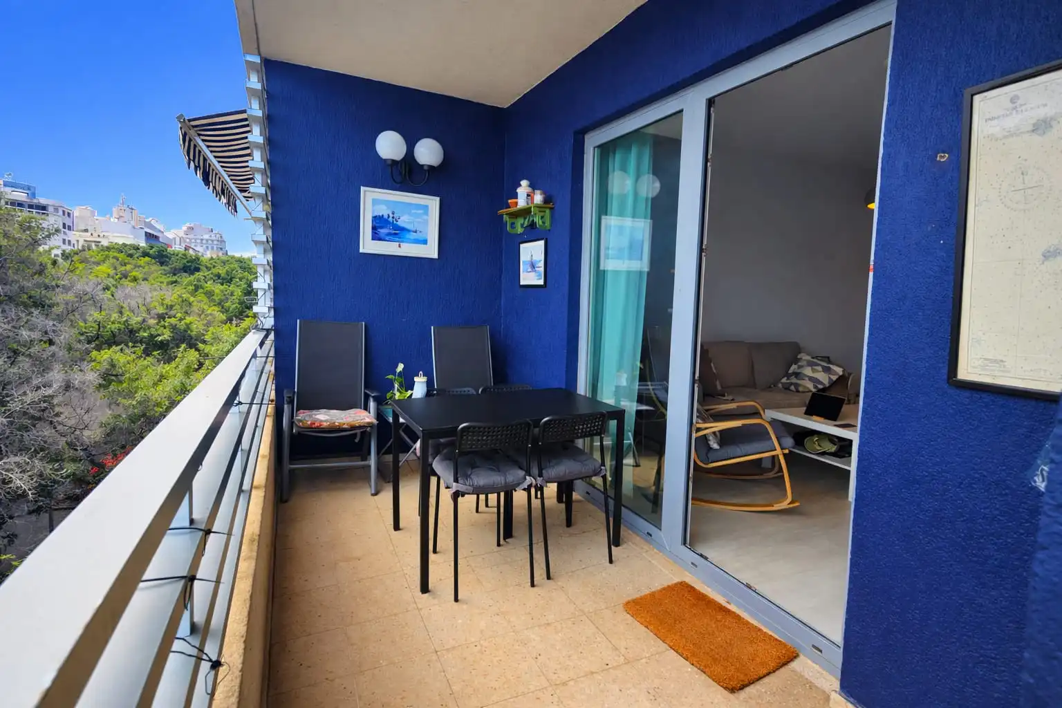 Terrasse von Dachboden zum Verkauf in Santa Cruz de Tenerife mit Möbliert, Balkon und Internet