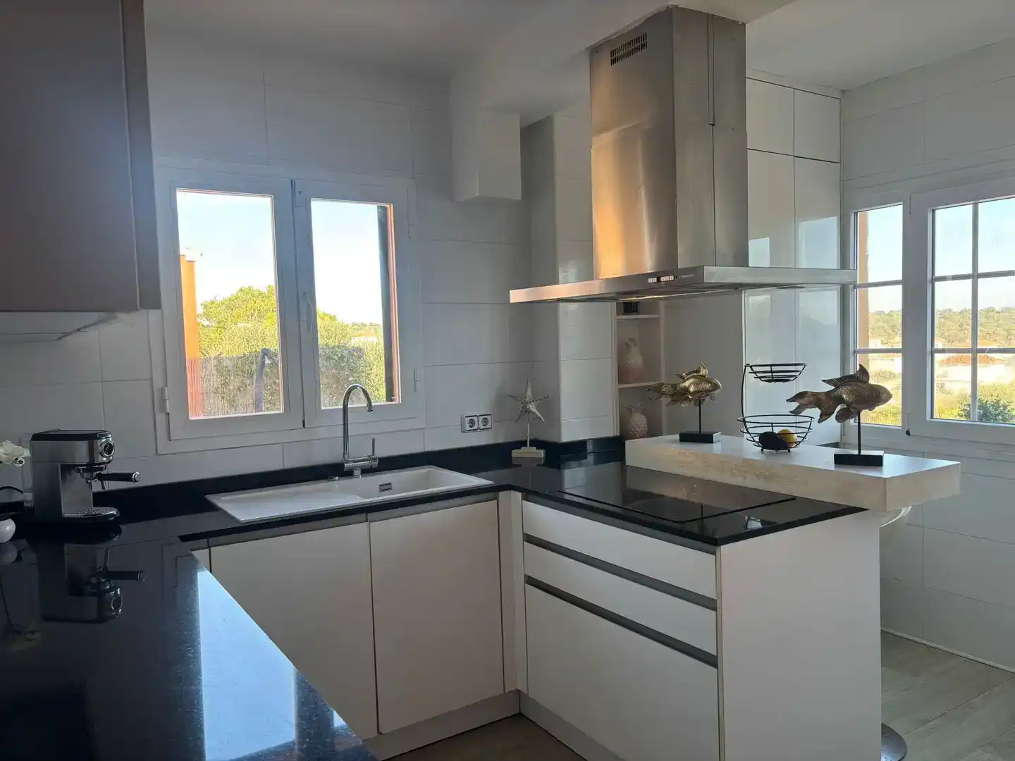Cuina de Casa o xalet de lloguer en Manacor amb Aire condicionat, Jardí privat i Parquet