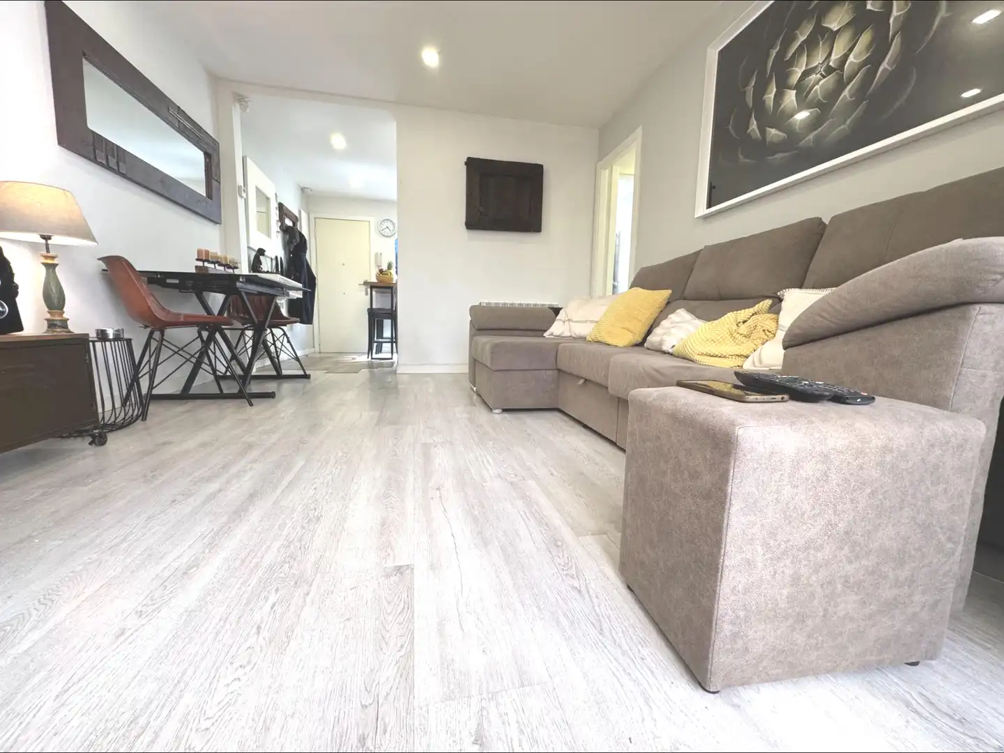 Living room of Flat for sale in Castelldefels  with Air Conditioner and Terrace