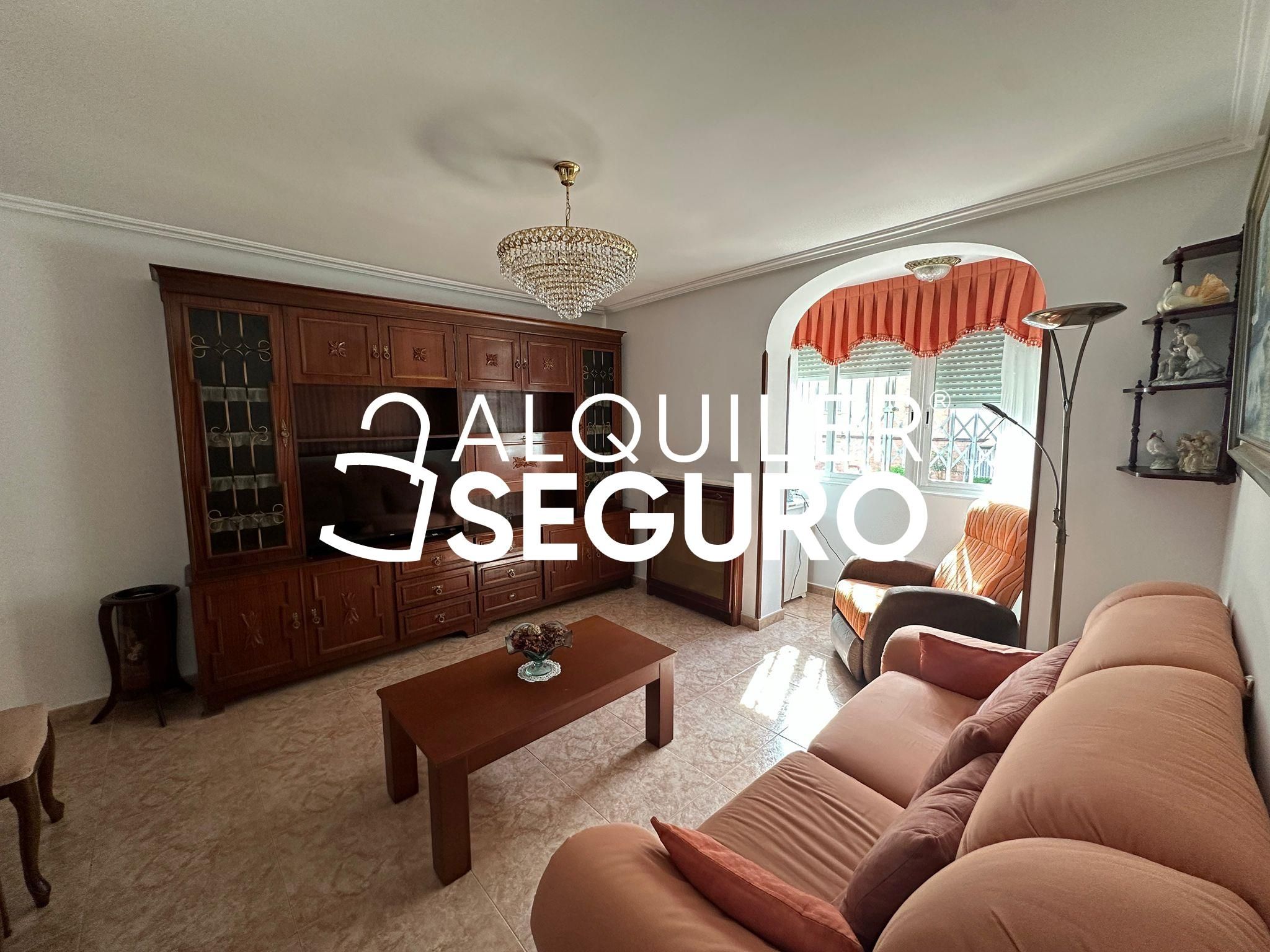 Living room of Flat for rent in  Madrid Capital  with Heating and Furnished