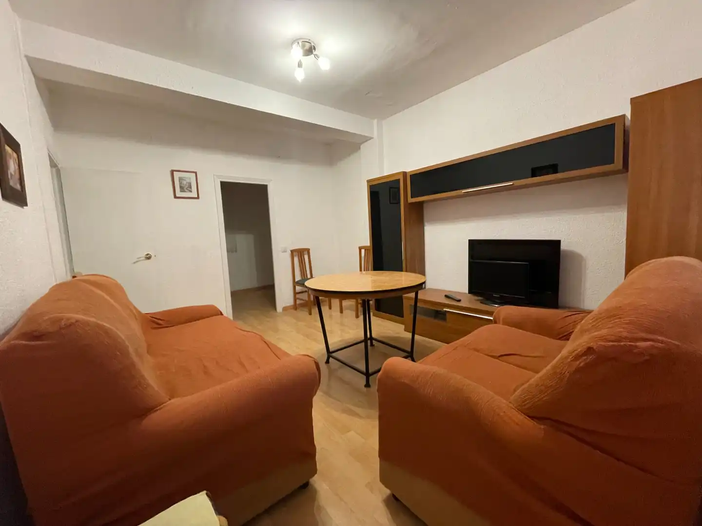 Sala de estar de Piso en venta en Badajoz con Terraza, Trastero y Amueblado