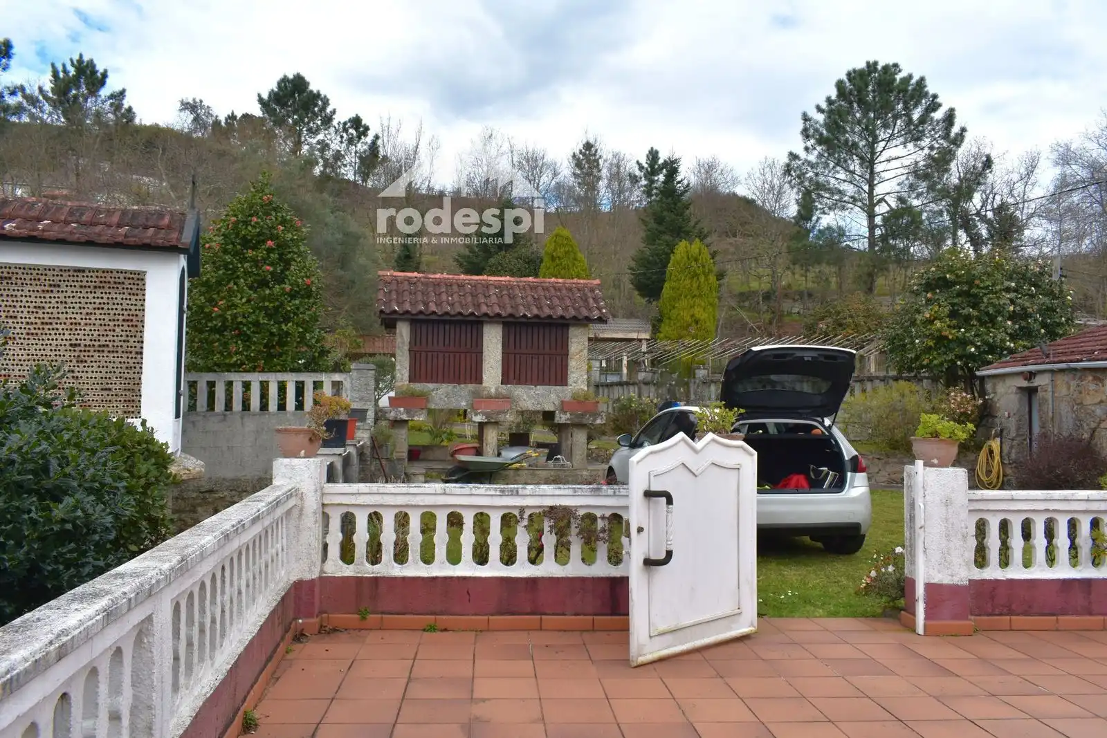 Garden of Houses for sale in Crecente  with Heating, Terrace and Storage room