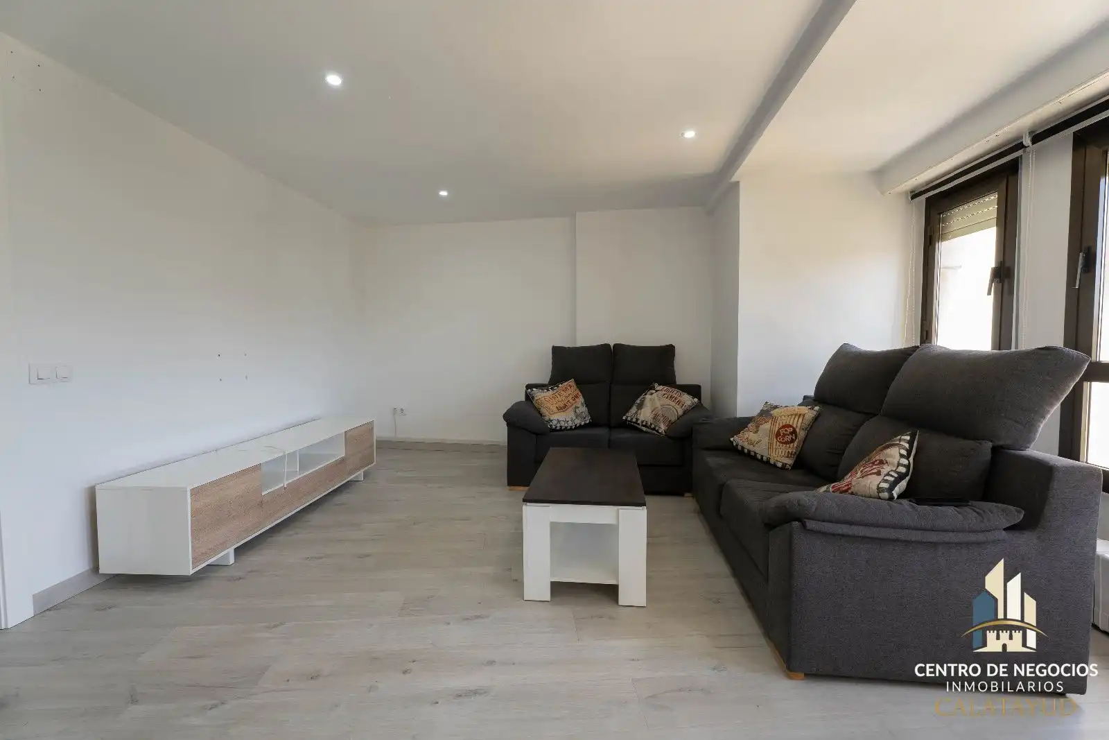 Wohnzimmer von Wohnung zum Verkauf in Calatayud mit Klimaanlage, Heizung und Parkett