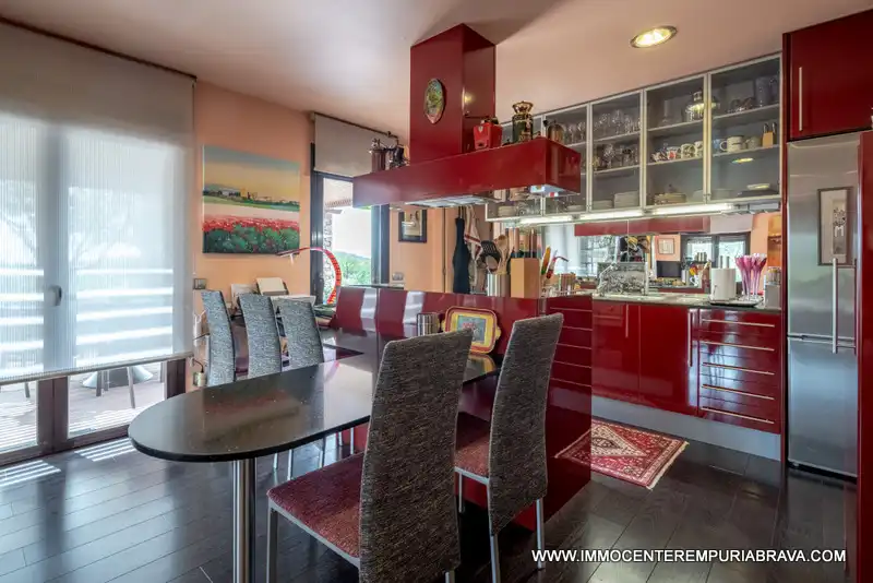 Comedor de Finca rústica en venta en Masarac i Vilarnadal con Aire acondicionado, Jardín privado y Terraza