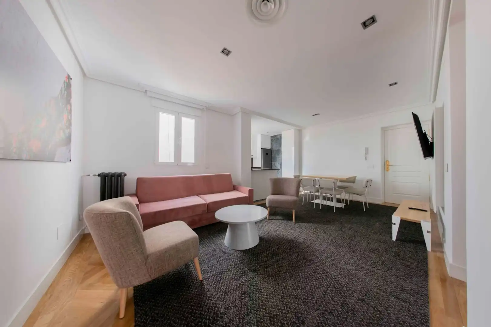 Sala de estar de Apartamento de alquiler en Centro