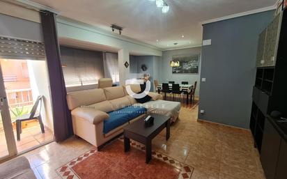 Living room of Flat for sale in Bellreguard  with Air Conditioner and Balcony