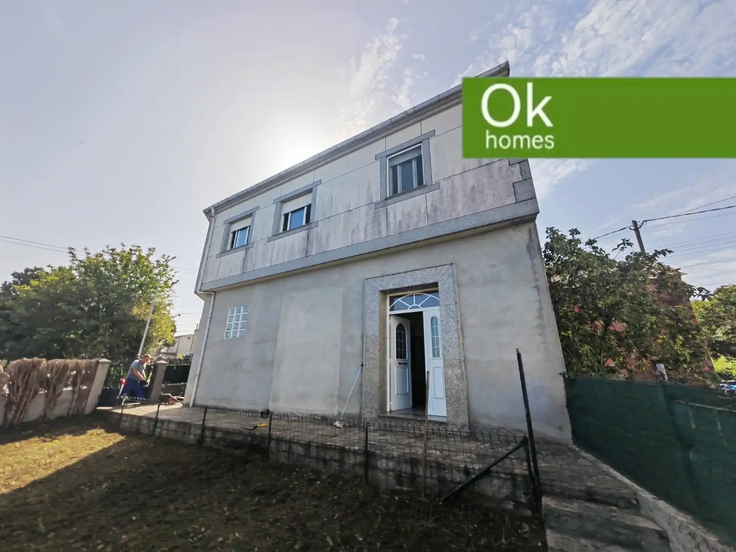 Vista exterior de Casa o chalet en venta en Friol con Calefacción, Jardín privado y Trastero