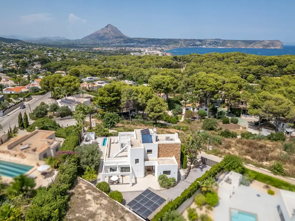 Exterior view of Houses for sale in Jávea / Xàbia