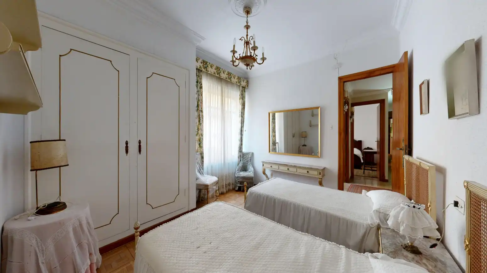 Bedroom of Houses for sale in Tafalla  with Heating, Private garden and Parquet flooring