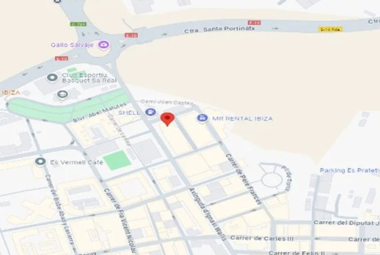 Exterior view of Flat for sale in Eivissa