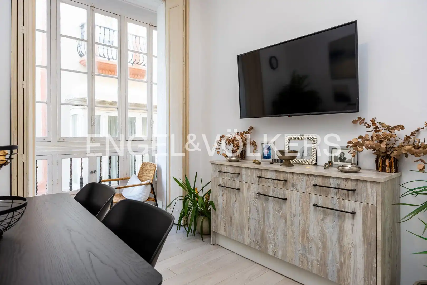 Sala de estar de Piso en venta en Cádiz con Calefacción, Amueblado y Balcón