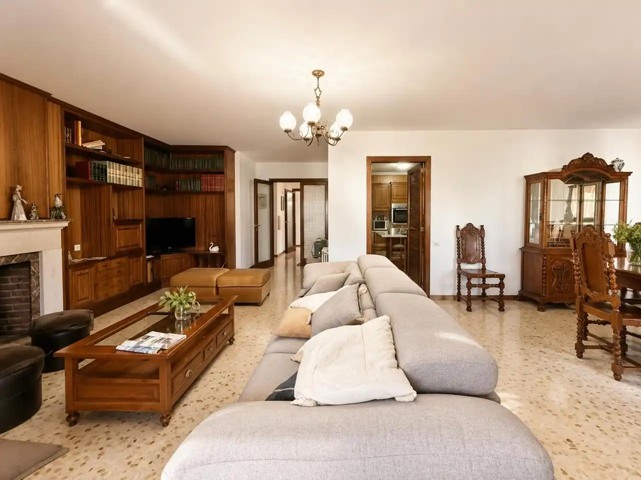 Wohnzimmer von Wohnung zum Verkauf in  Palma de Mallorca mit Heizung, Terrasse und Balkon