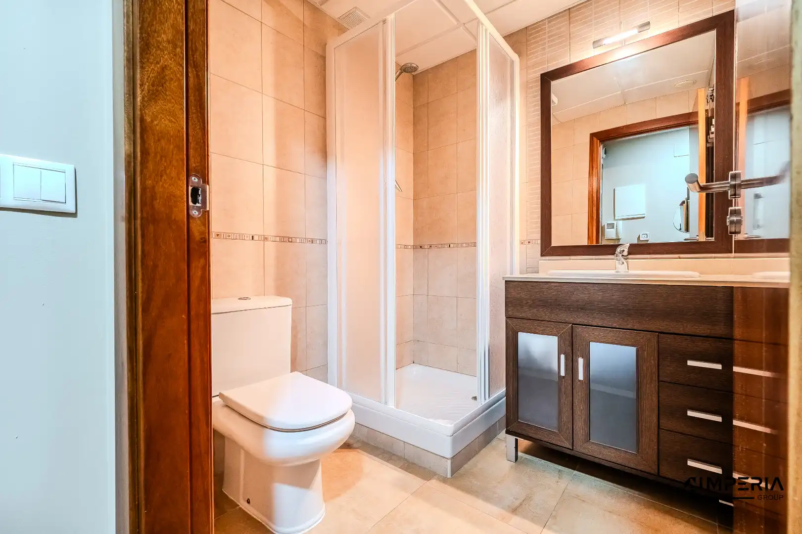 Baño de Apartamento en venta en L'Ampolla con Aire acondicionado, Calefacción y Terraza