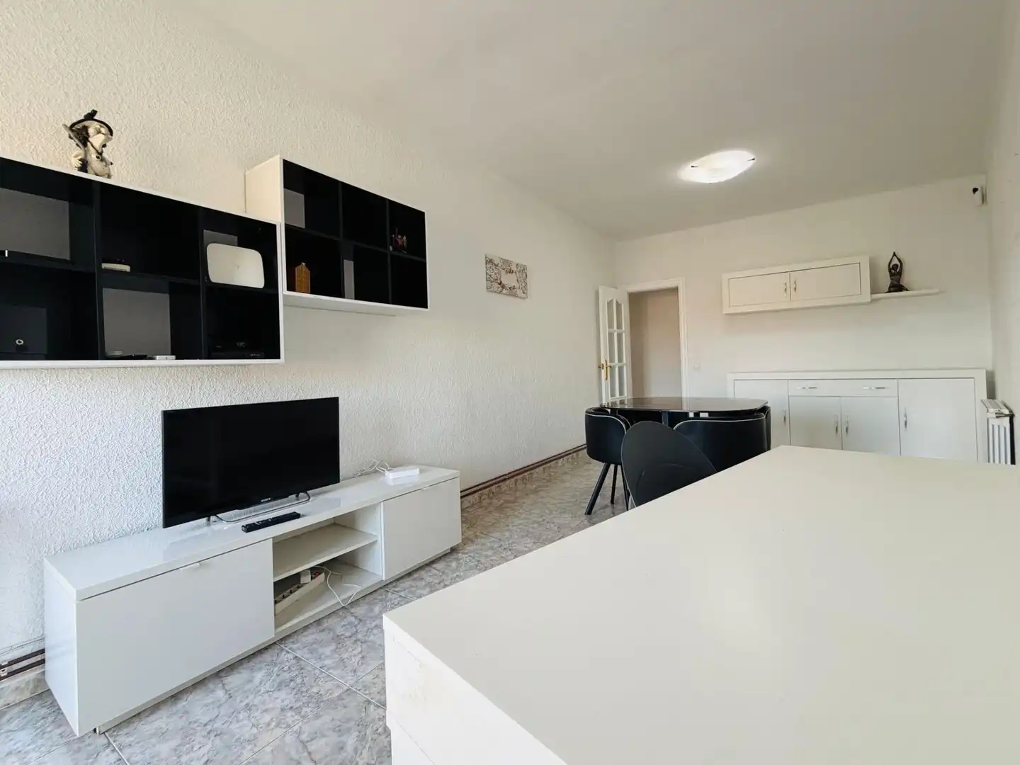 Living room of Flat for sale in Sabadell  with Heating, Storage room and Furnished