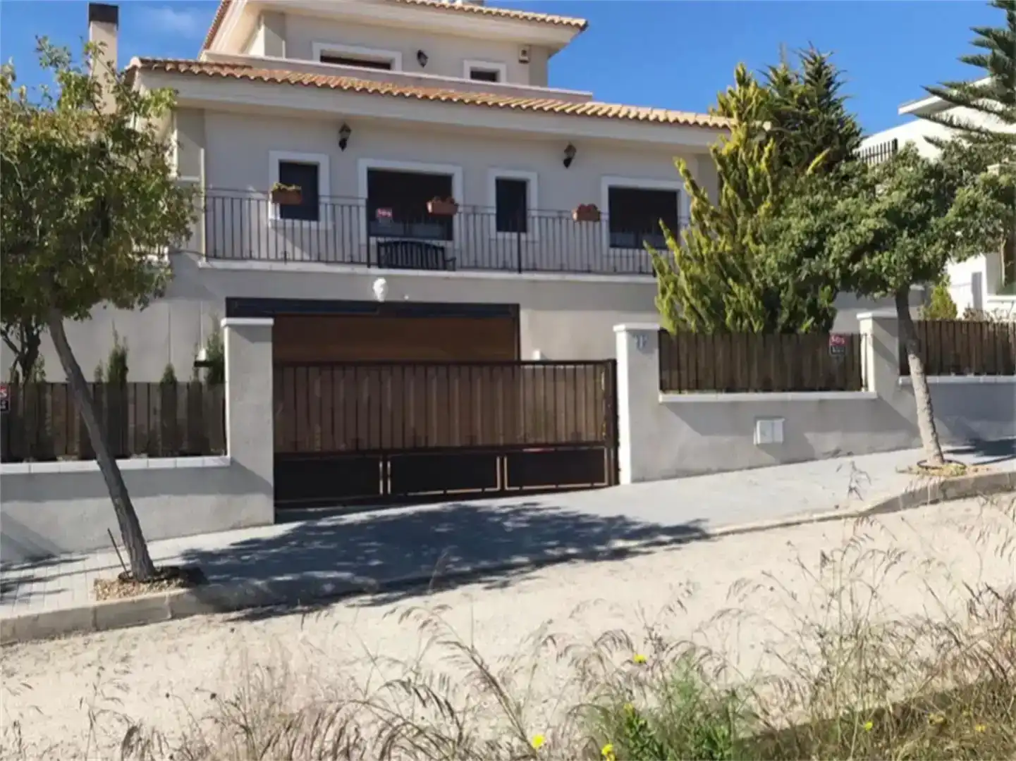 Vista exterior de Casa o chalet en venta en Monóvar  / Monòver con Aire acondicionado, Piscina y Balcón