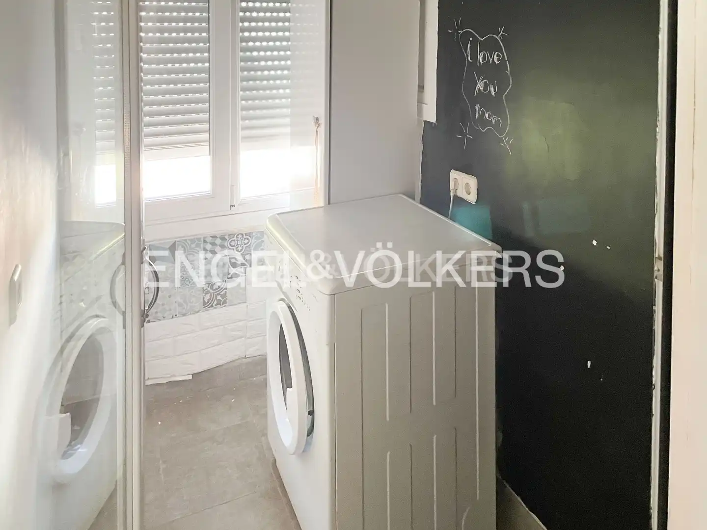Balcony of Flat for rent in Madrid  with Air Conditioner, Heating and Private garden