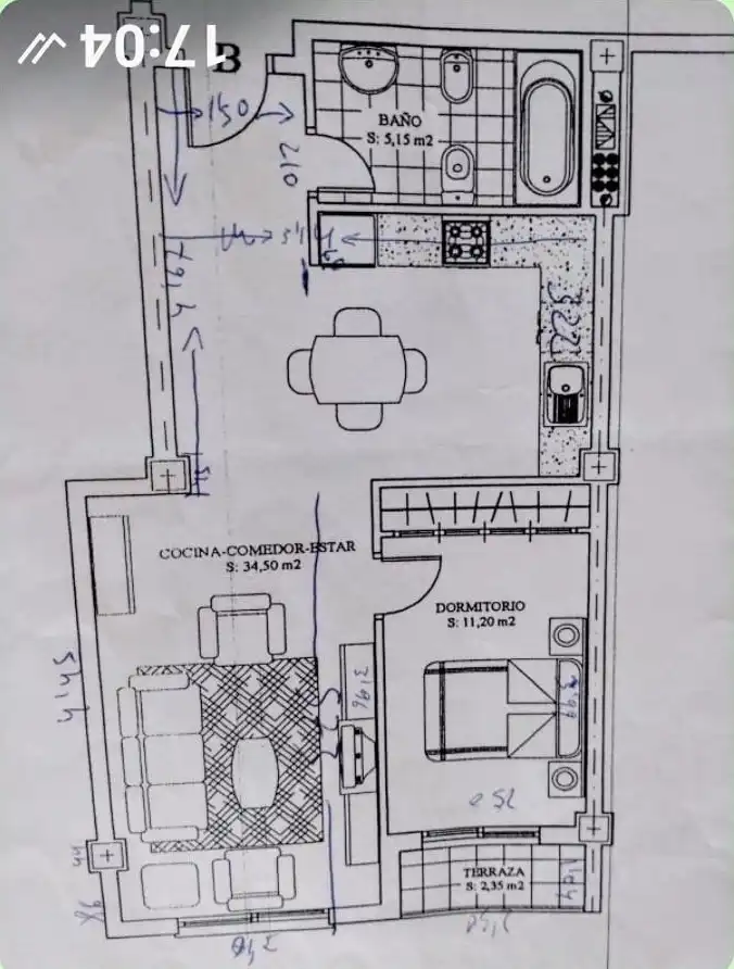 Piso con terraza en venta en Borriol, imagen 27