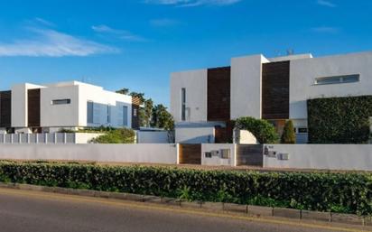 Exterior view of Single-family semi-detached for sale in Sant Lluís  with Air Conditioner, Terrace and Swimming Pool