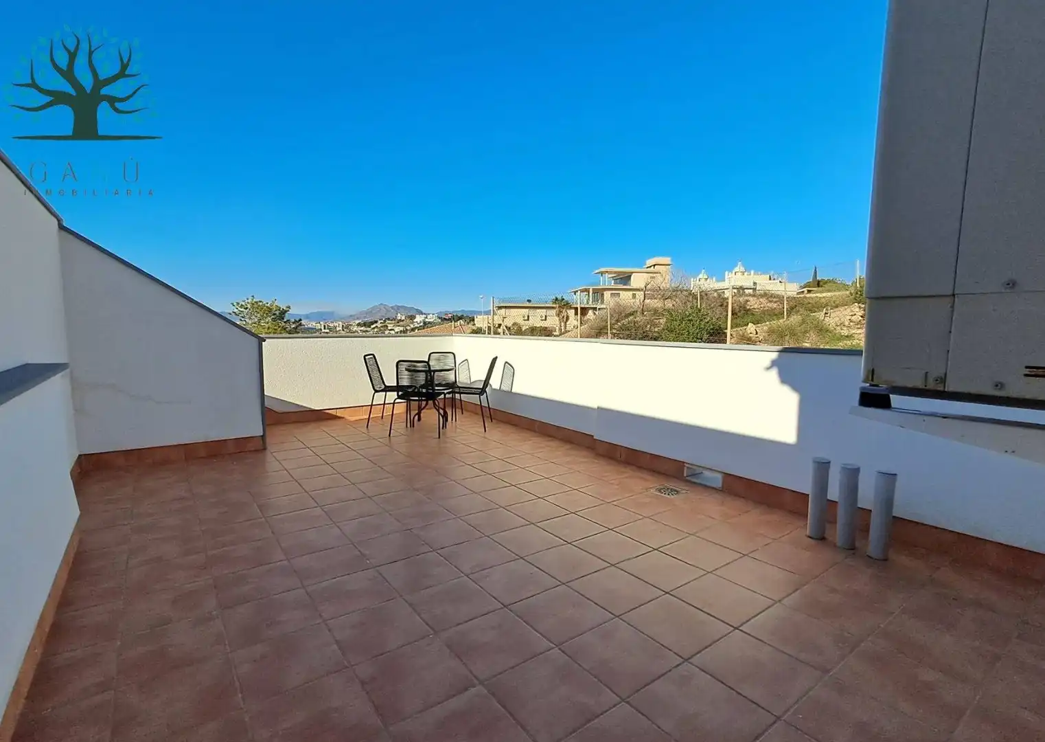 Terraza de Casa o chalet en venta en Cartagena con Aire acondicionado, Calefacción y Jardín privado