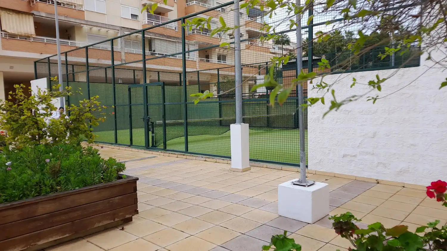 Terrasse von Wohnung zum Verkauf in Málaga mit Klimaanlage, Privatgarten und Terrasse