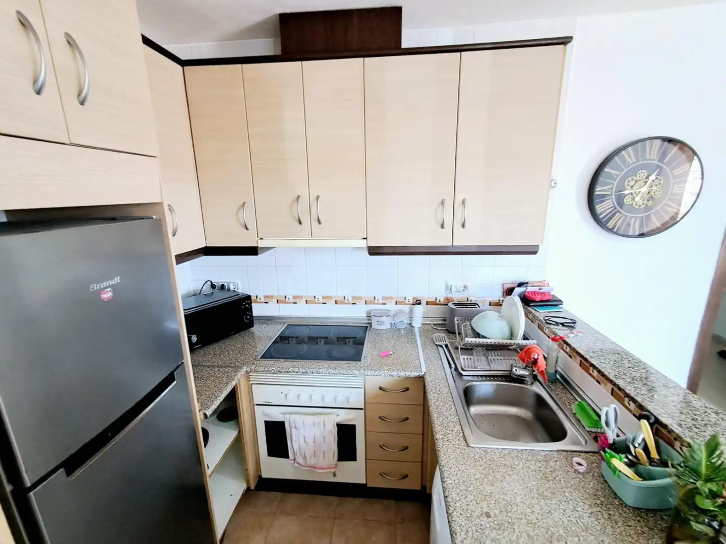 Cuina de Apartament en venda en Águilas amb Jardí privat i Piscina comunitària