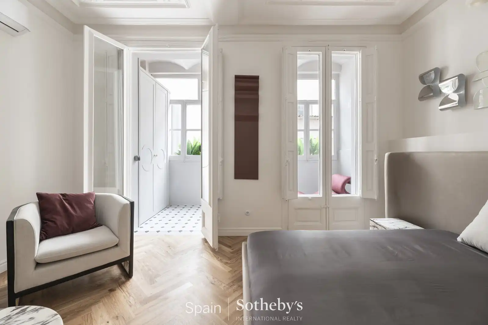 Dormitori de Apartament en venda en Barcelona amb Aire condicionat