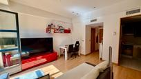 Living room of Flat for sale in  Madrid Capital  with Air Conditioner, Heating and Private garden