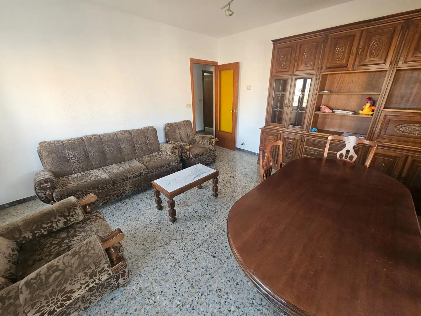 Living room of Flat for sale in Tamarite de Litera  with Heating, Storage room and Furnished