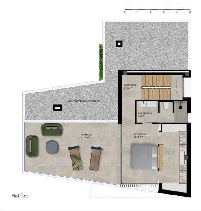 Casa con terraza en venta en La Paz, imagen 4