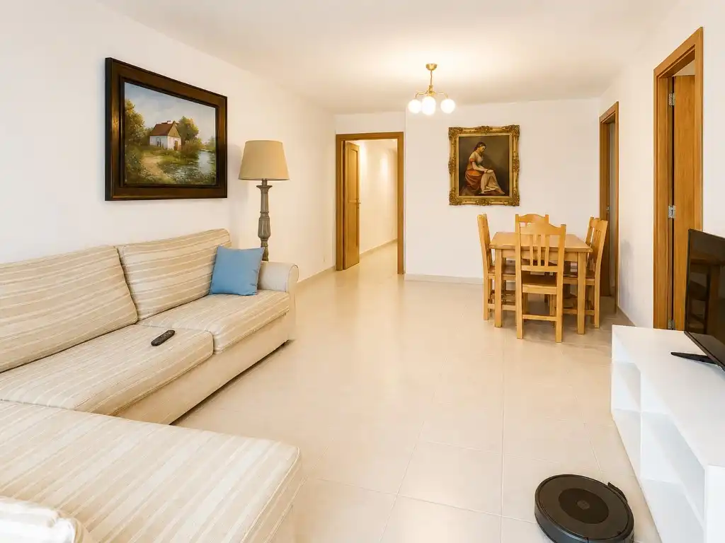 Sala de estar de Piso en venta en Vilafranca del Penedès con Calefacción, Horno y Balcón