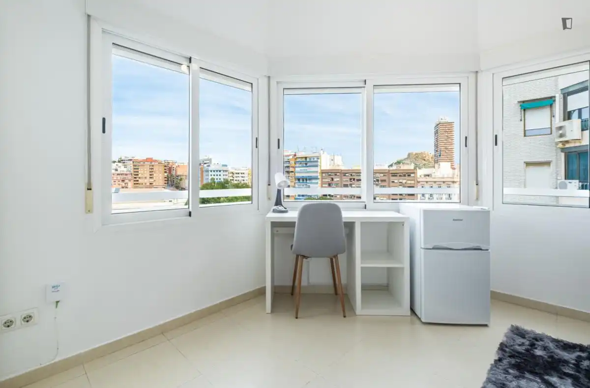 Terrassa de Apartament per a compartir en Benalúa - Babel