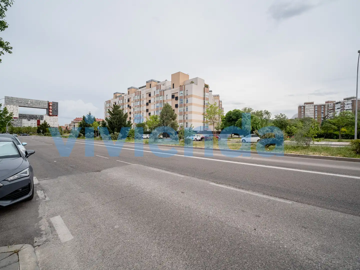 Vista exterior de Piso en venta en  Madrid Capital con Aire acondicionado, Calefacción y Trastero